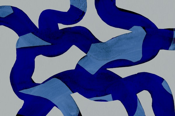 Abstract Brush Strokes 65X