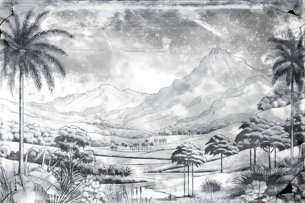 Forgotten Vintage Landscape