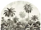 Rainforest Landscape Etching
