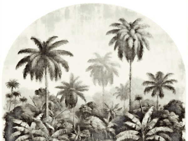 Rainforest Landscape Etching