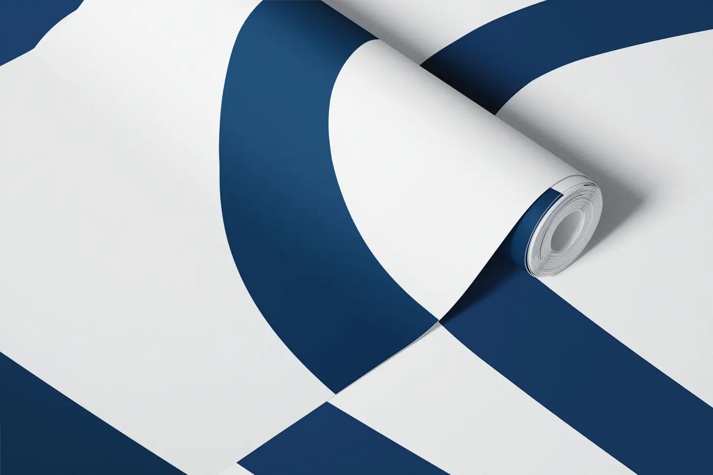 Maps Blue wallpaper roll