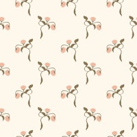 Peony flowers large – pink and cream tapete