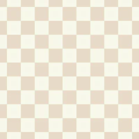 Classic check plaid medium – beige and white tapete