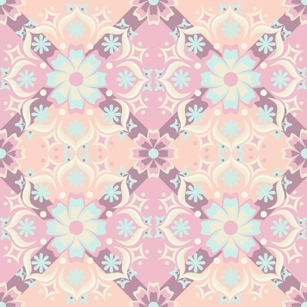 72 dollhouse wallpaper tiles