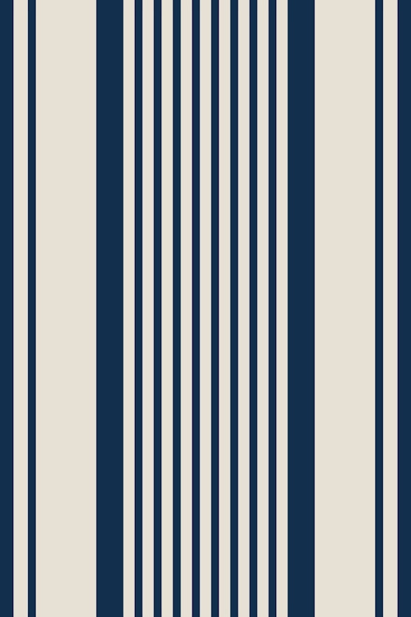 Classic stripes dark blue navy 3243A