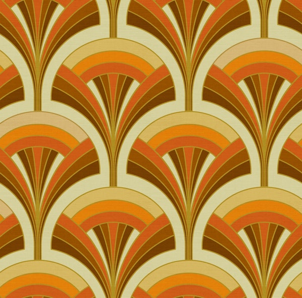 Terracotta Retro Palm