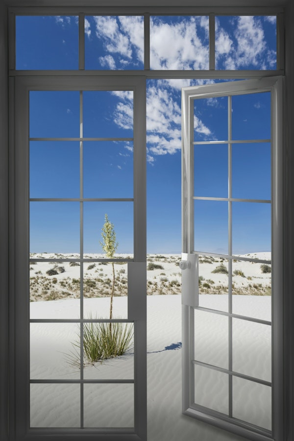 Idyllic view of dunes