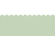 Sage Green and White Scallop