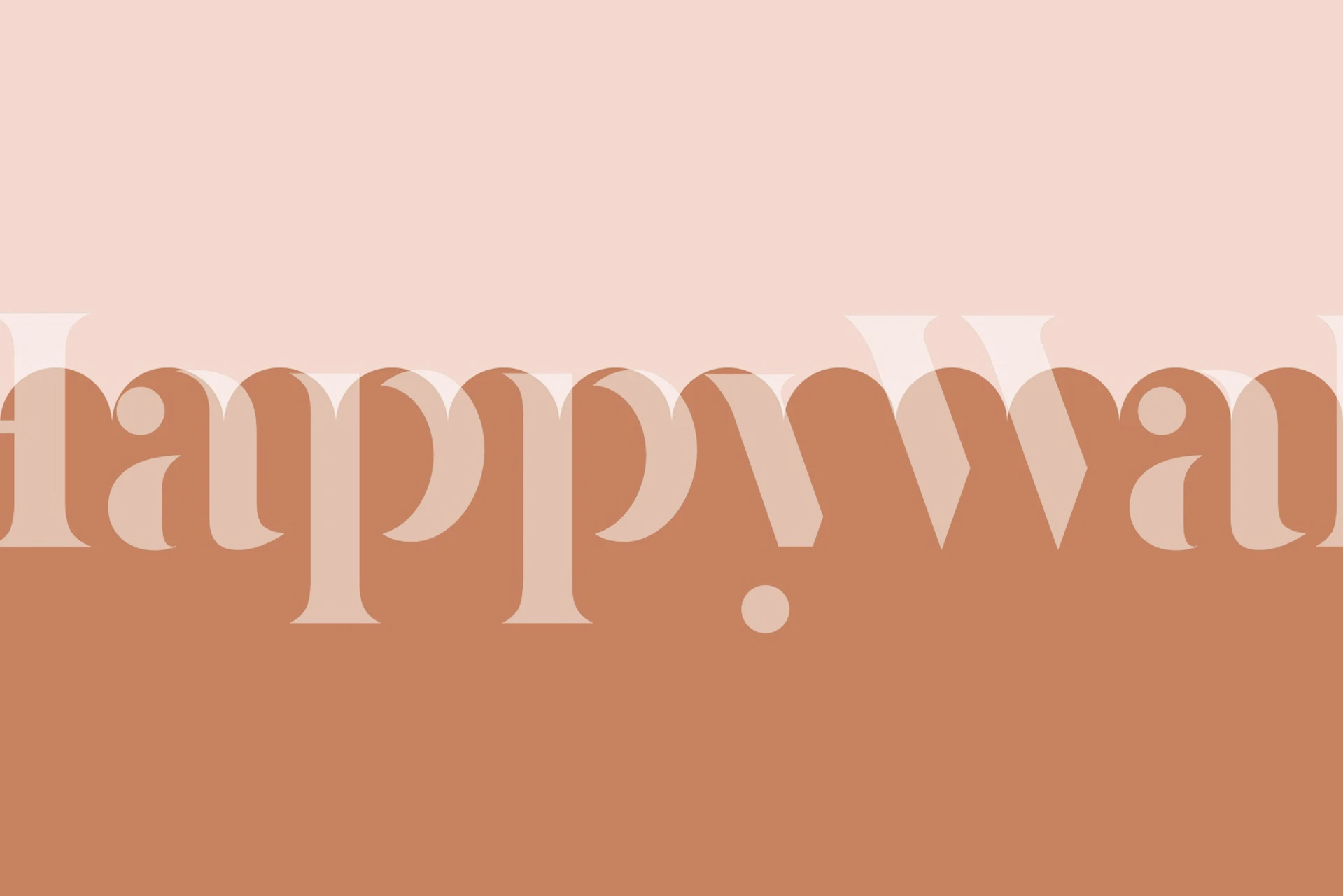 Boho Two-Toned Scallop behang in een kamer