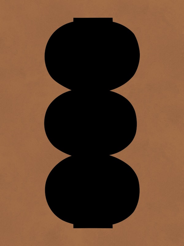 Tribal expressionist shapes 6