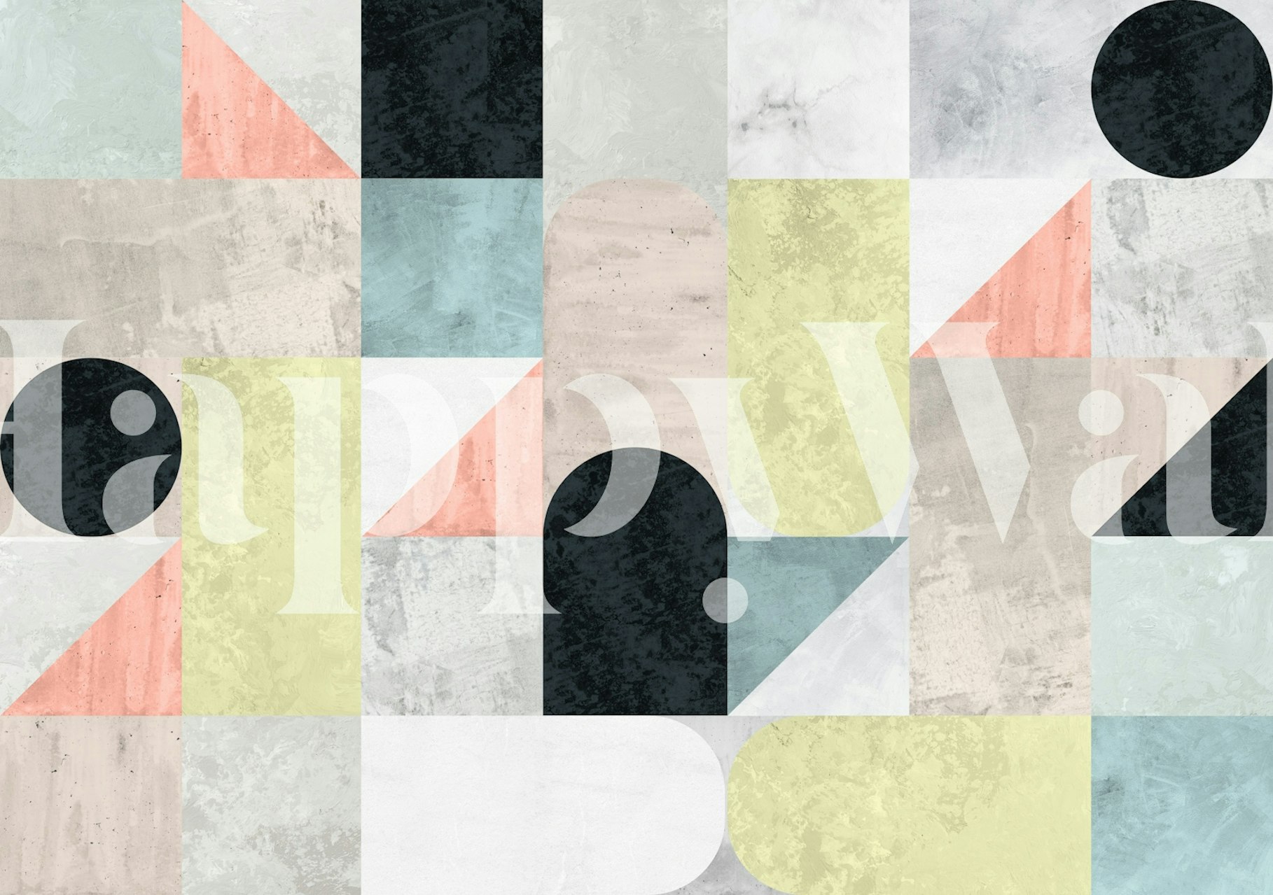 Neo Modern 05 tapet i et rom