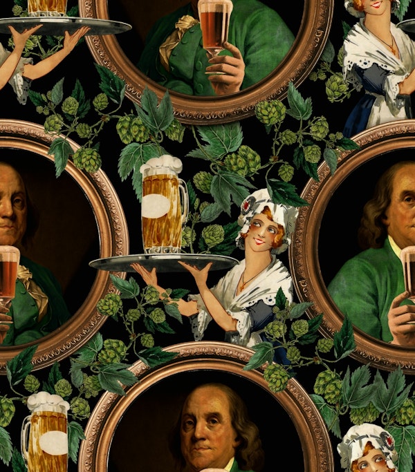 Cheers With Beer to History Benjamin Franklin