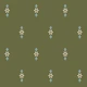 Nostalgic flowers medium - green and blue