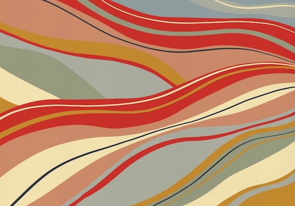 Psychedelic retro Shapes 2