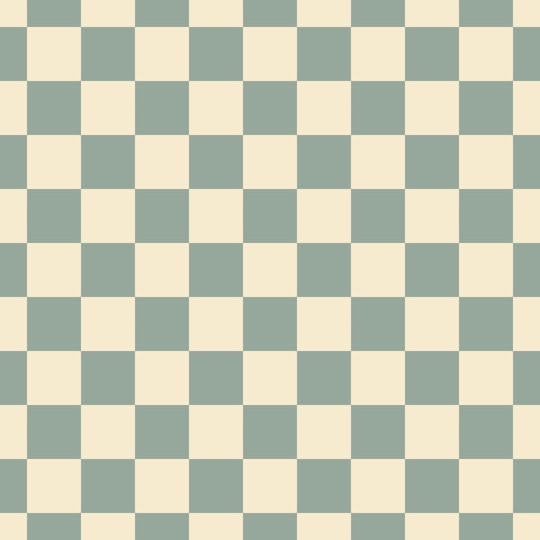 Classic check plaid medium – blue and beige