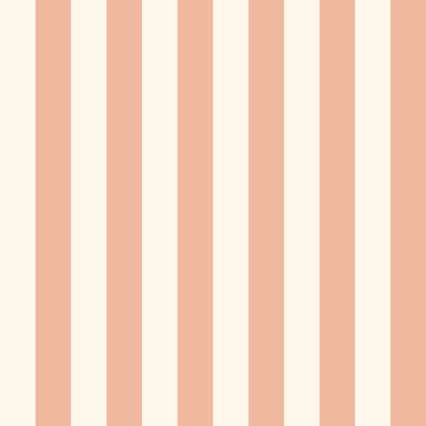 Tender stripes medium – pink and white