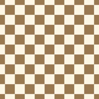 Classic check plaid medium – brown and beige tapete