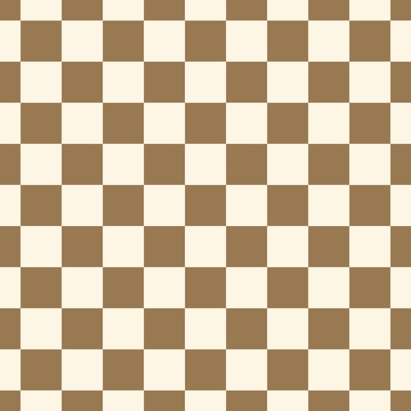 Classic check plaid medium – brown and beige
