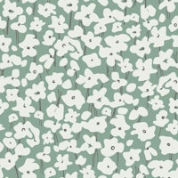 Floral Pattern Anna sage green tapete