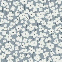 Floral Pattern Anna moody blue tapete