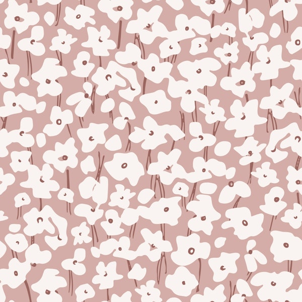 Floral Pattern Anna blush