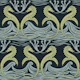 Vintage Art Nouveau Seahorses 1b