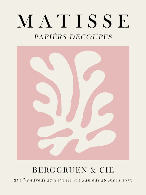 Pink matisse poster 4