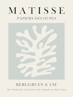 Blue matisse poster tapety