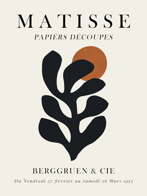 Matisse floral poster 1