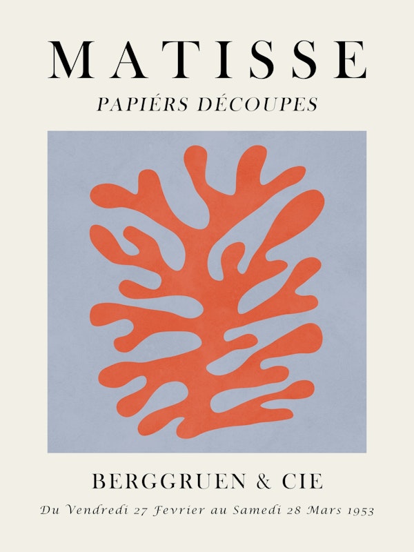 Matisse floral poster 2