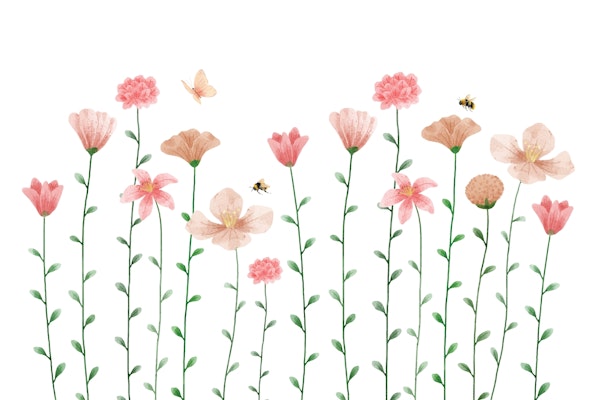 Watercolour Wildflowers