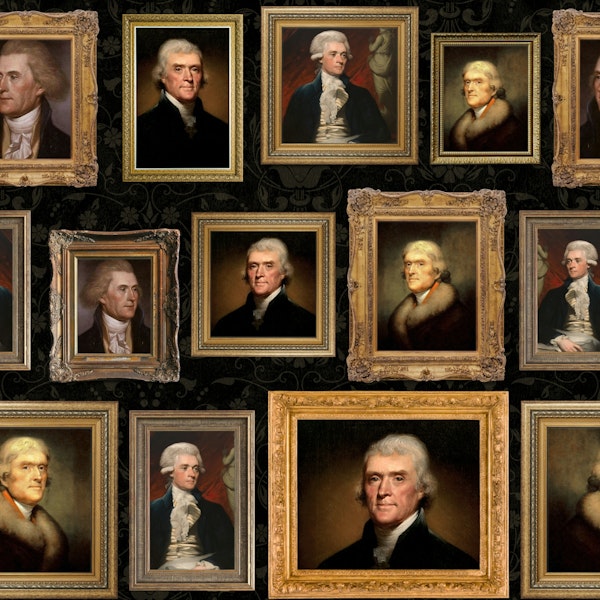 Museum Portrait Wall : Thomas Jefferson