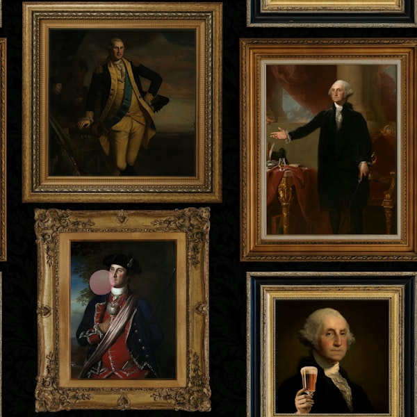 Museum Wall- George Washington