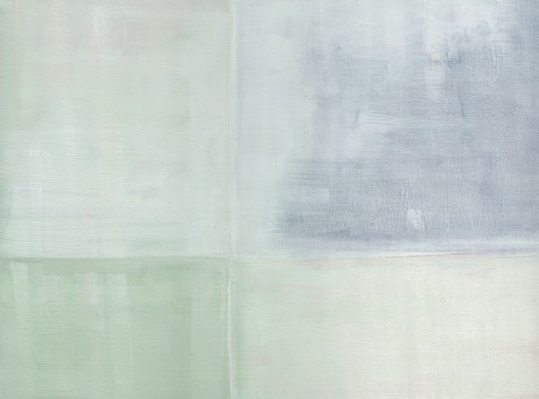 pastel painted squares grey green