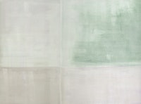 pastel painted squares sage green nude wallpaper