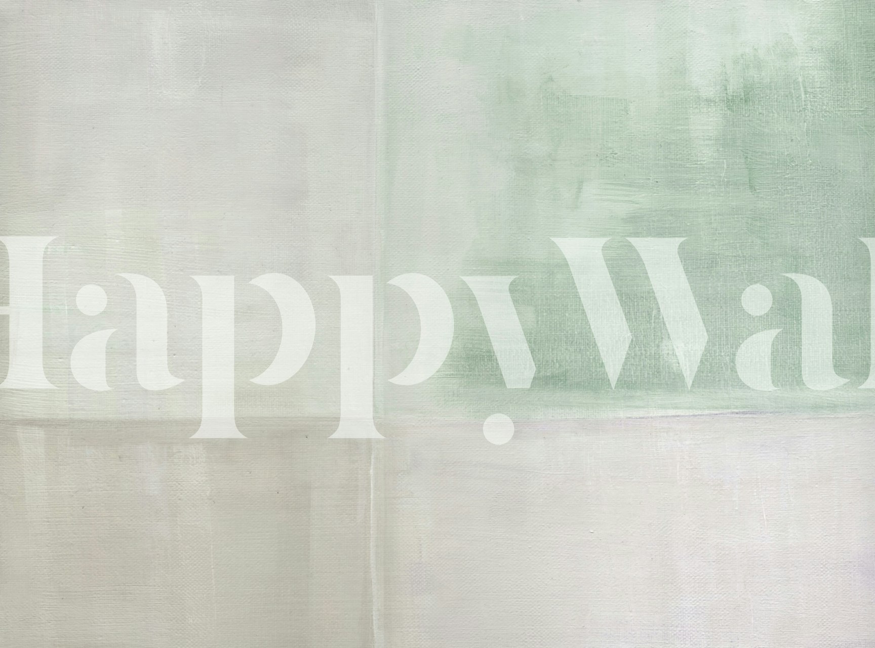 Pastel painted squares behang in een kamer