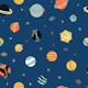 Scattered Planets, Stars, Galaxies on Navy