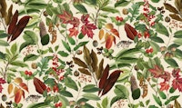 Autumn Vibe Cosy Seasonal Botanical Pattern wallpaper