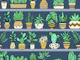 Shelves with Vase Plants 7
