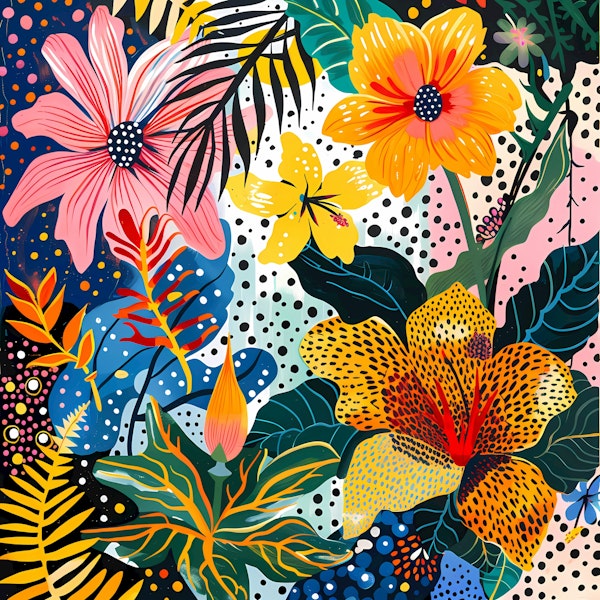 Exotic Tropical Garden