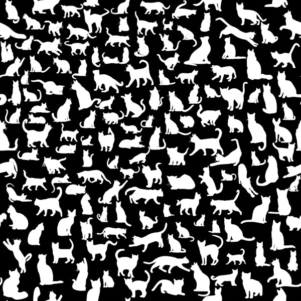 Cats Silhouettes 2