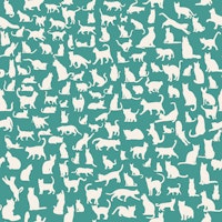 Cats Silhouettes 7 tapete