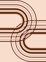 Rainbow Arch Abstract 1 behang