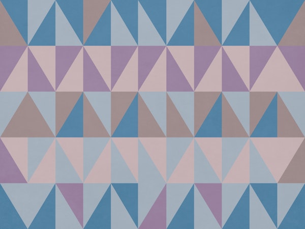 Geometric Pieces - Blue