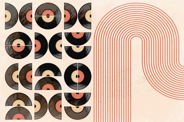 Vintage Music Geometry