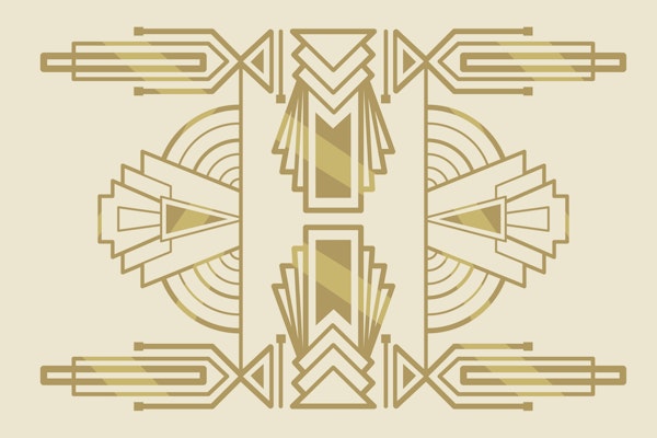 Art Deco Vintage Geometry