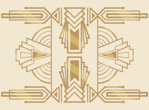 Art Deco Vintage Geometry