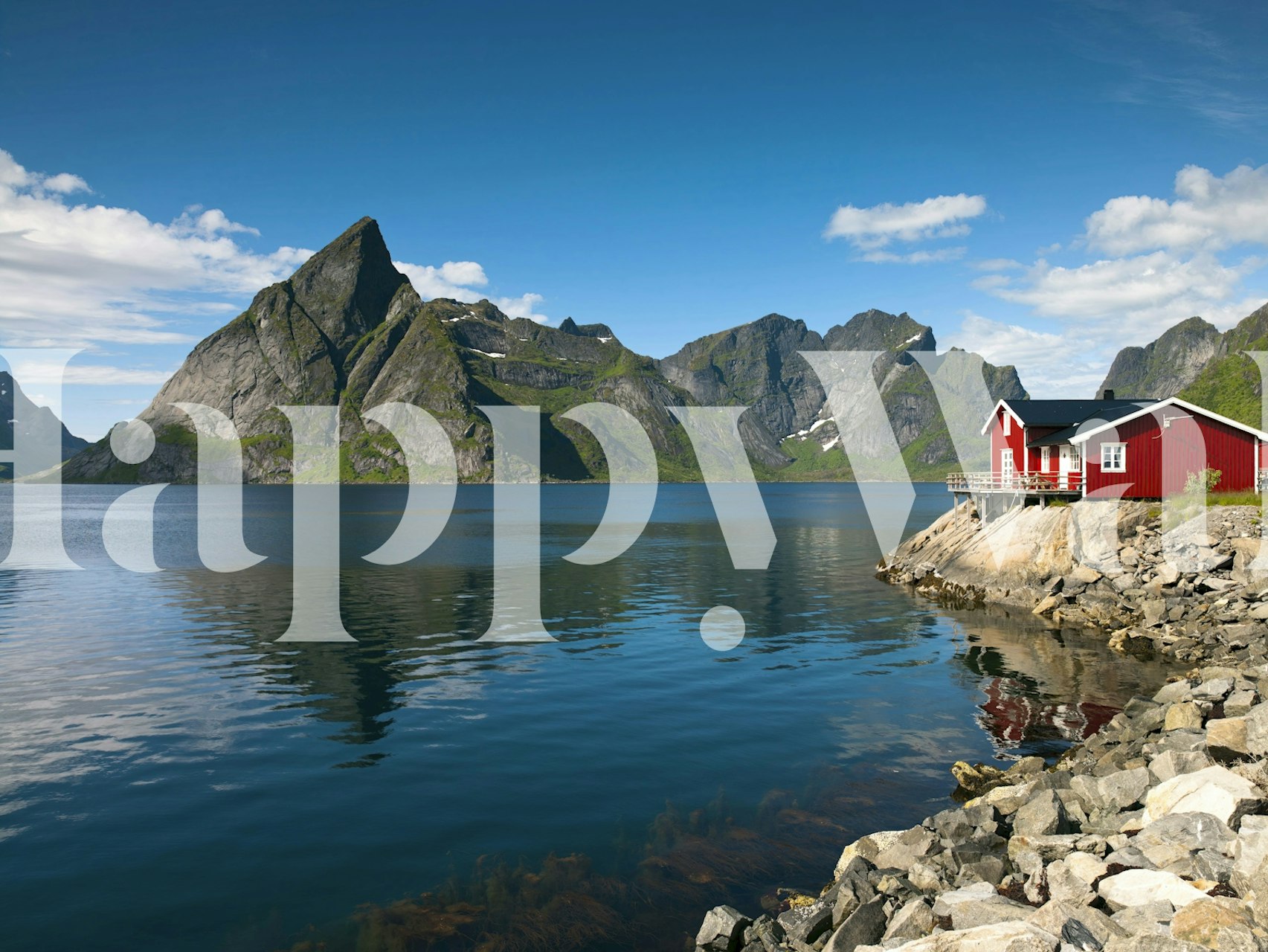 tapeta Norwegian Tranquility v místnosti