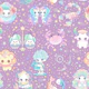 Cute Kawaii Zodiac 5 pastel purple