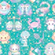 Cute Kawaii Zodiac 7 turquoise